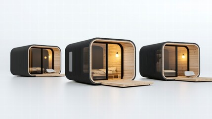 Minimalist camping cabin design