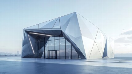 Modern hangar 
