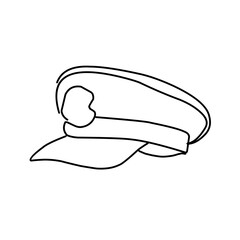 caps line art vector