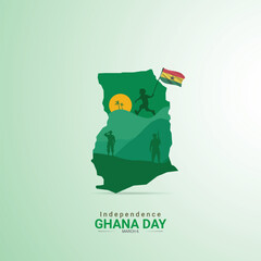 Independence Ghana Day . Ghana Day creative Design for social media post