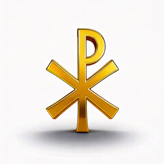 Fototapeta premium golden symbol Christianity