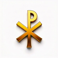 Obraz premium golden symbol Christianity