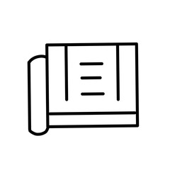 school line art vector