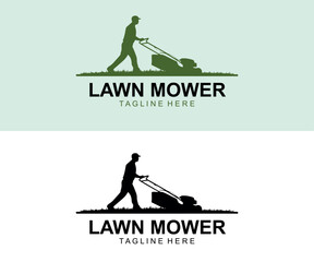 Illustration graphic vector of lawn care, landscape services, grass concept logo design template