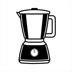 Blender vector silhouette illustration design