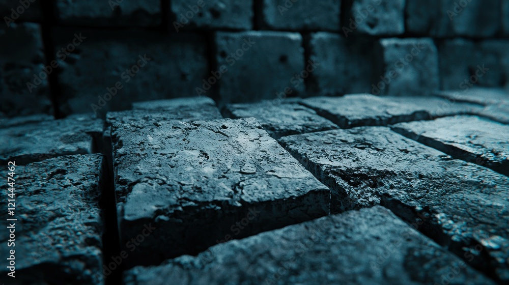 Poster dark textured stone surface with random quality and raw design for artistic background use