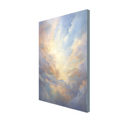 oil painting, 3d render of a picture oil painting without a frame, painting of a sky	