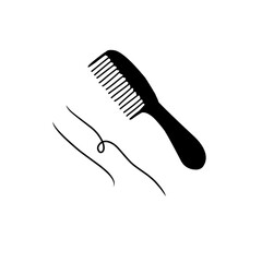 Comb Icon Set vector