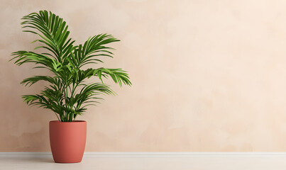 Fototapeta premium Indoor plant care tips home decoration article minimalist close-up enhancing living spaces