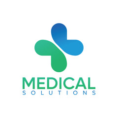 Health care medical logo vector design