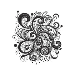 abstract floral Vector Design Template Illustration background