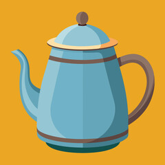 teapot isolated on white background