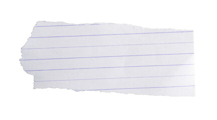 Fototapeta premium a white sheet of paper in one of them on an isolated white background