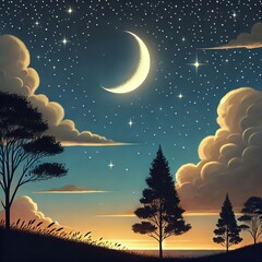 Summer Night Sky