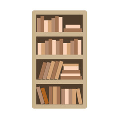 books on the shelf