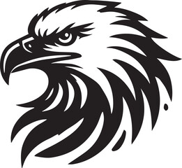 eagle head vector