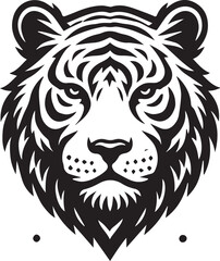 tiger vector illustration icon