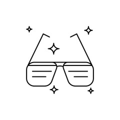 Sunglasses Outline Icon
