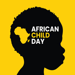 African Children Vector Art for International Day of the African Child. Heartwarming Designs of Love and Resilience for Posters, Cards, and Banners.