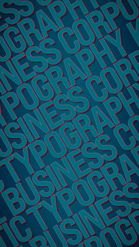 Kinetic Typography Background for Vertical Social Media