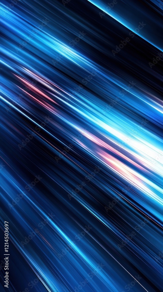 Poster blue and black abstract background with blurred effect for digital art and design use