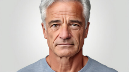 portrait of a senior man