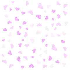 Decorative love heart pattern background for romantic decoration, wallpaper, wrapping paper
