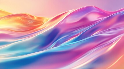 Colorful abstract background with fluid shapes and vibrant patterns in various hues and tones