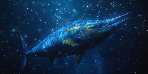The Blue Marlin:  A Majestic Creature of the Deep