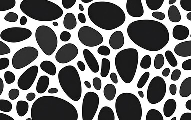 Abstract pattern of shapes