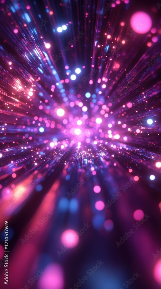 Poster abstract background featuring colorful lights and soft blurs in various shades and patterns