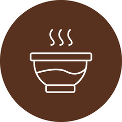 Hot Food Vector Icon Design