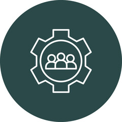 Management Vector Icon Design