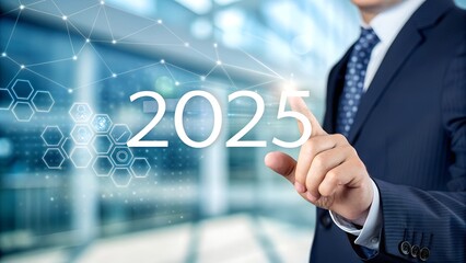 Businessman draws increase arrow challenge business strategy