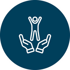 Empowerment Vector Icon Design