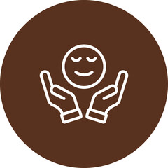 Relief Vector Icon Design