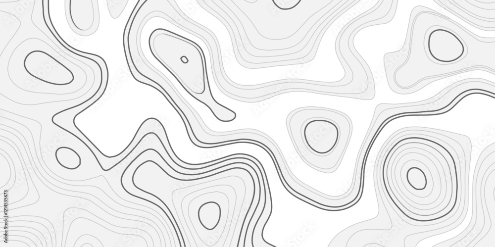 Poster abstract topographical linier graphics map background. patterns topographic line map. vintage outdoo