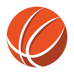 Basketball Ball Vector Illustration