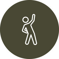 Obraz premium Stretching Vector Icon Design
