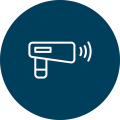 Scanner Vector Icon Design