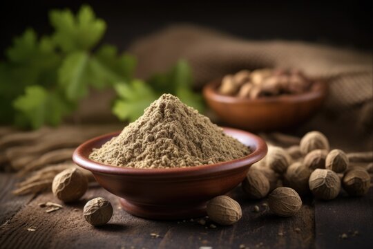Medicative Triphala Herbal Powder - Ancient Ayurvedic Medicine for Digestion and Health - Indian fruits with Natural Alternative