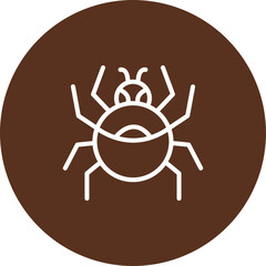 Flea Vector Icon Design