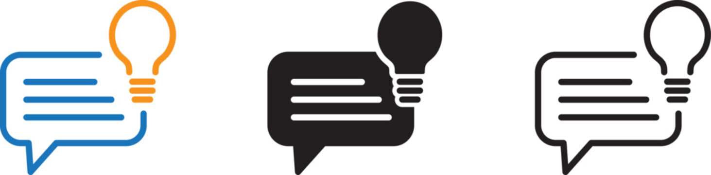 Suggestion icon , vector illustration.