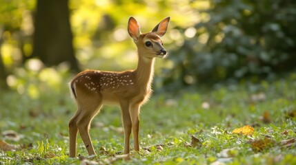 Wildlife in Nature with Diffused Lighting and Muted Tones