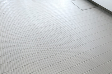 ユニットバスの床面