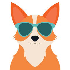 Adorable Dog Illustration on White Background