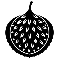 fig isolated on white