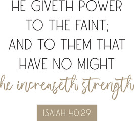 Obraz premium Healing Bible Verse art printable, Christian biblical poster, vector illustration