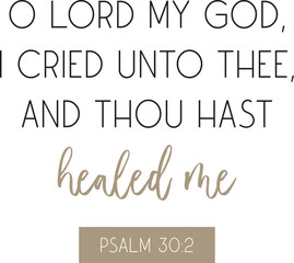 Healing Bible Verse art, Christian biblical poster, vector illustration