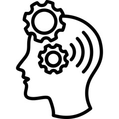 Listening Skills line icon